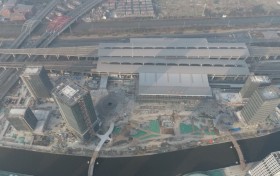 即将具备交通枢纽运营条件！中建八局绍兴高铁北站TOD综合体项目（A区块）建设驶入“快车道”