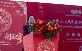 佛罗伦萨领区侨团举办“迎新春.闹元宵”文艺汇演 打造中意民间交流亮丽名片